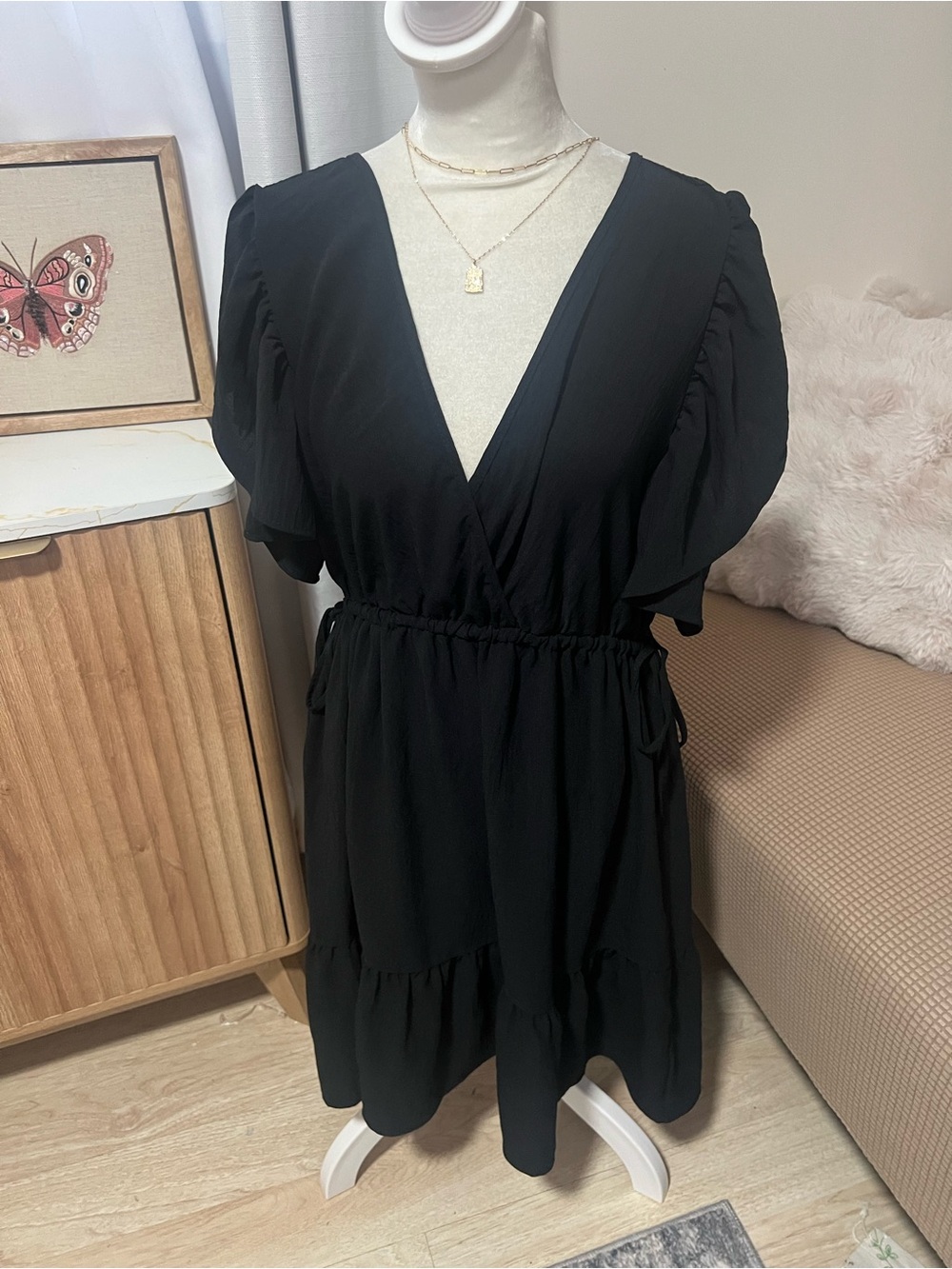 Max Studio black dress